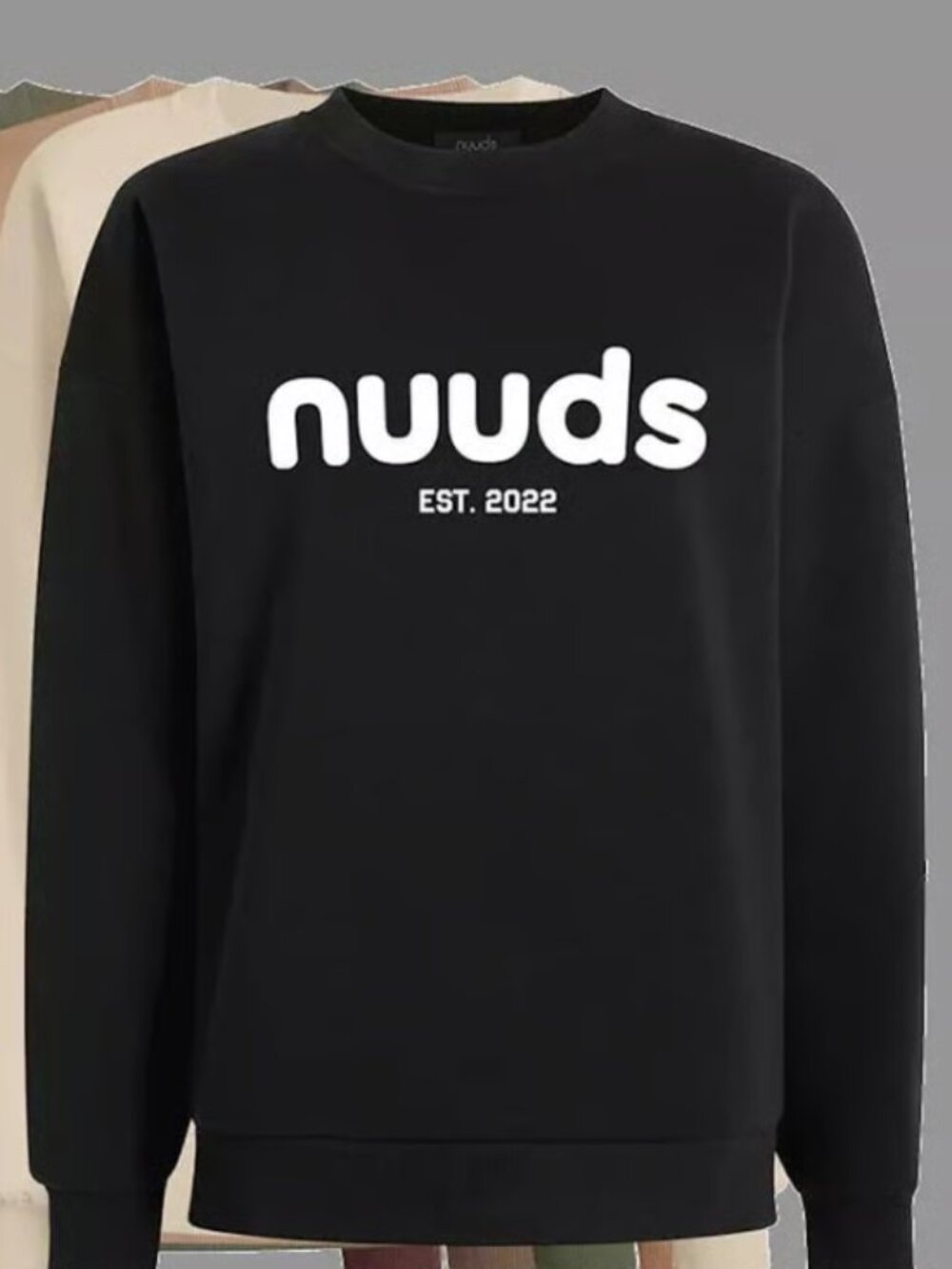 Nuuds Birthday Sweatshirt Olive Size XXXL
